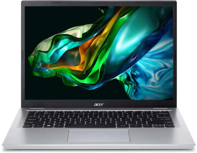 Ноутбук Acer Aspire 3 A314-42P-R7LU 14", IPS, AMD Ryzen 7 5700U 1.8ГГц, 8-ядерный, 8ГБ LPDDR4x, 512ГБ SSD,  AMD Radeon Graphics, без операционной системы, серебристый [nx.ksfcd.006]